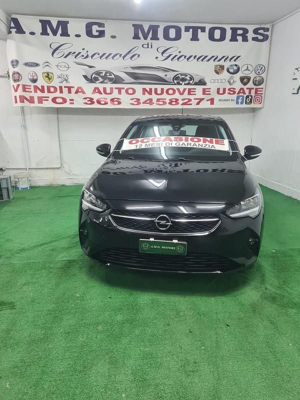 Nero Usata 2020 Opel Corsa Elegance Tre volumi | 8800 € (Super prezzo) - Immagine 1/4