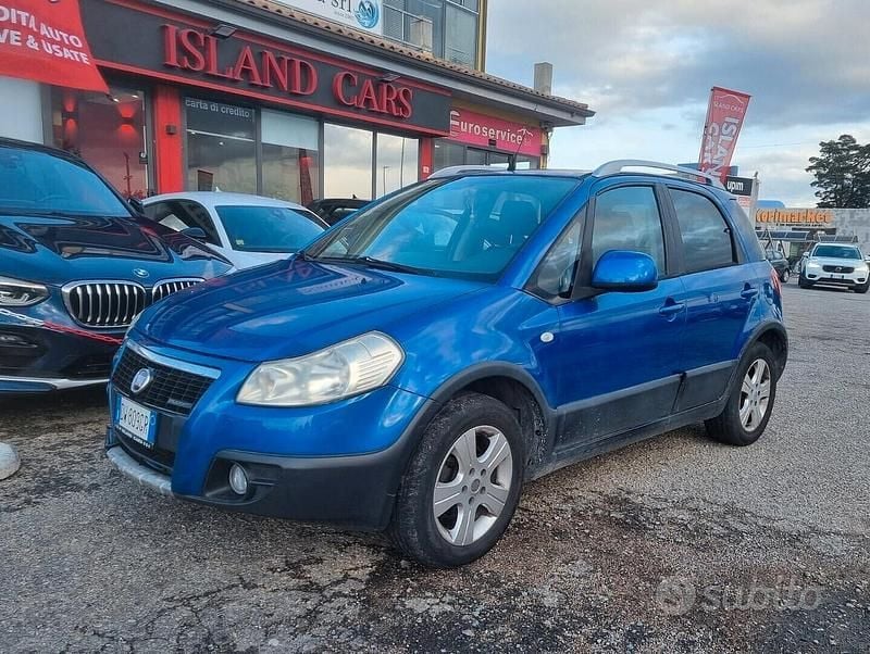 Usata Fiat Sedici Dynamic 120 CV (88 kW) 2009 Blu SUV