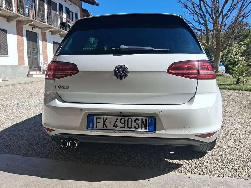 Brugt VW Golf VII GTD 184 HK (135 kW) 2016 Hvid Sedan