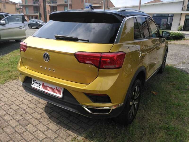Usata VW T-Roc Style 150 CV (110 kW) 2019 Giallo metallizzato SUV