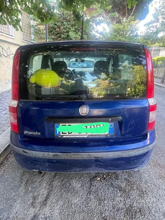 Usata Fiat Panda 54 CV (39 kW) 2010 Blu Utilitaria