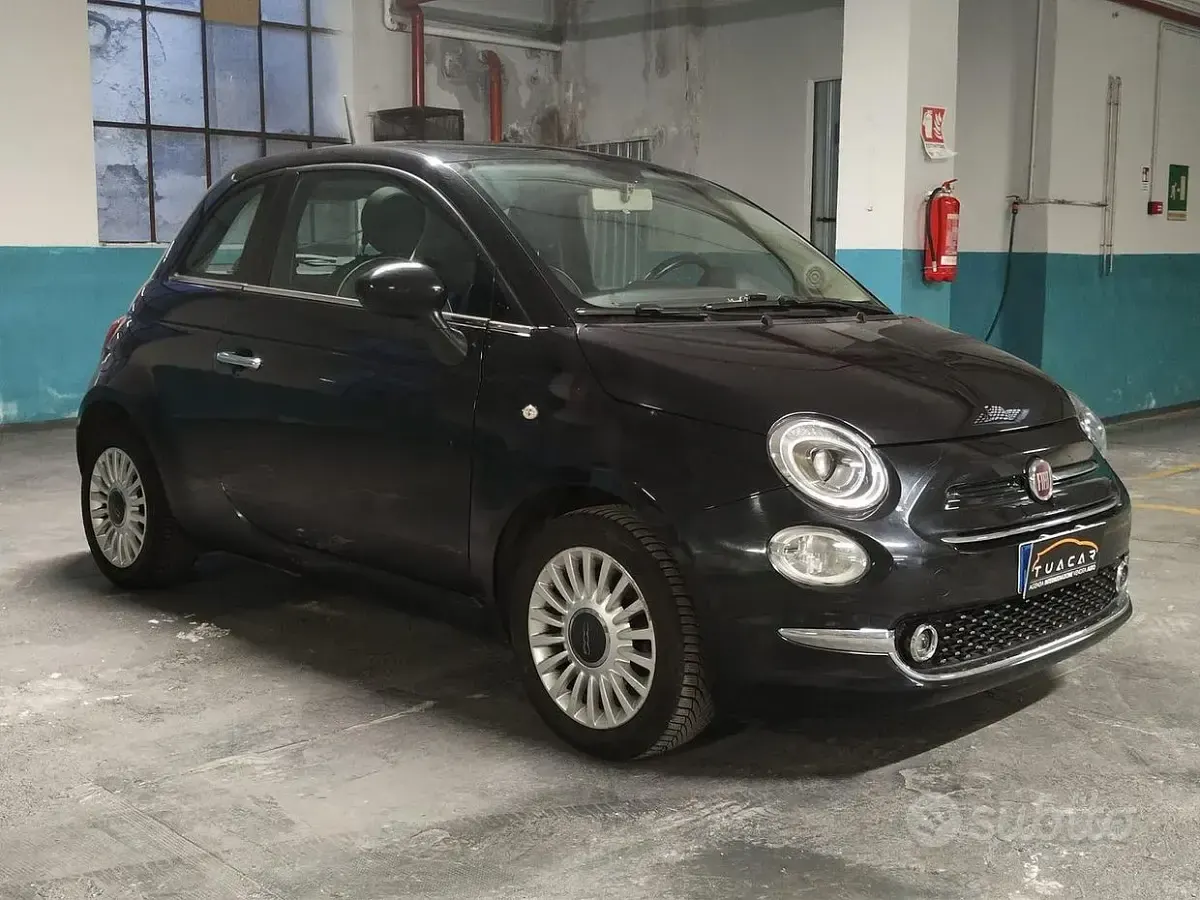 Occasion Fiat 500 Lounge 95 ch (69 kW) 2016 Noir Berline