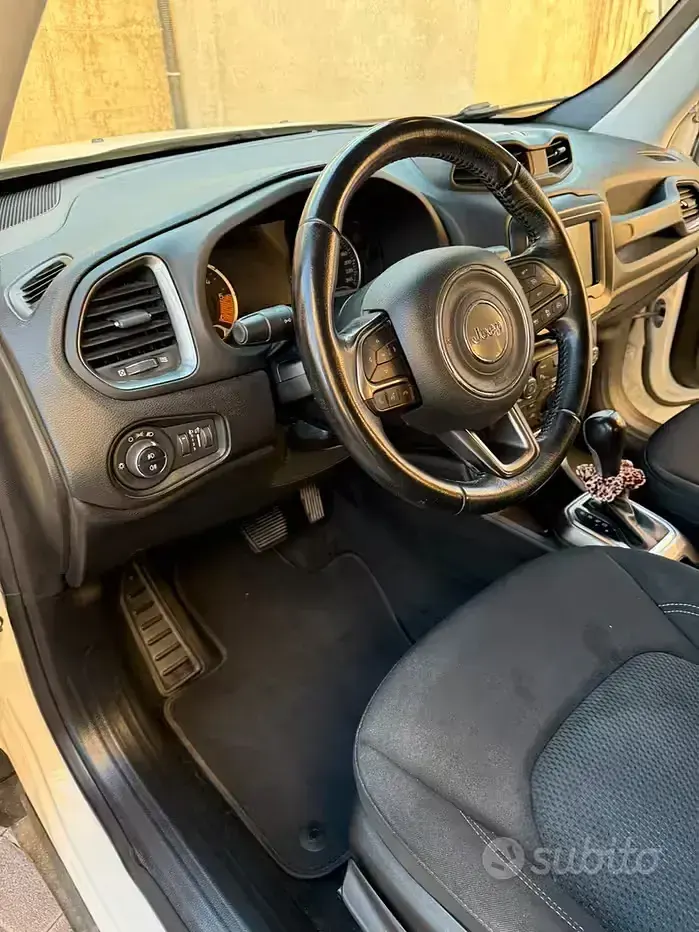 Usata Jeep Renegade Limited 140 CV (102 kW) 2019 Bianco SUV