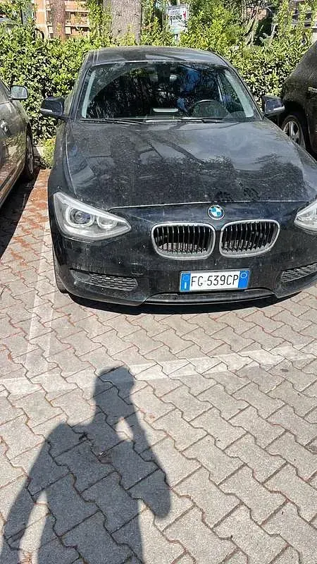 Usata BMW 114 95 CV (69 kW) 2014 Nero Utilitaria