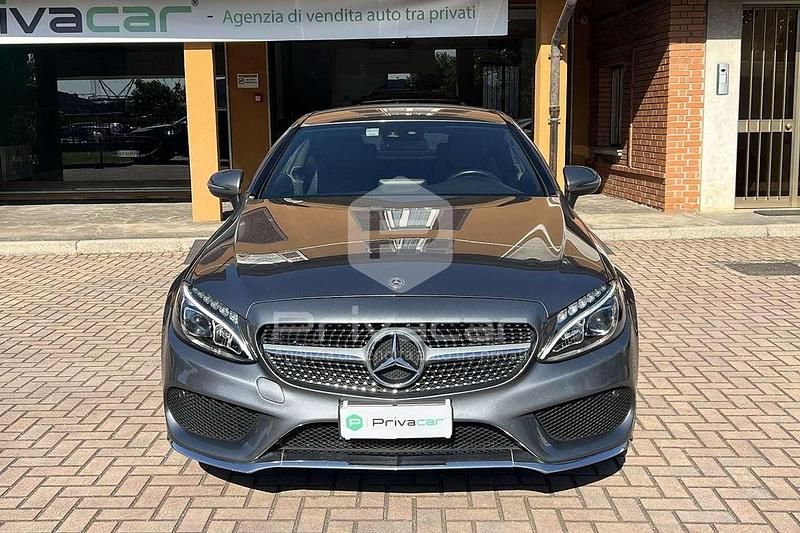 Begagnad Mercedes C250 Premium 204 HK (150 kW) 2017 Grå Sportkupé