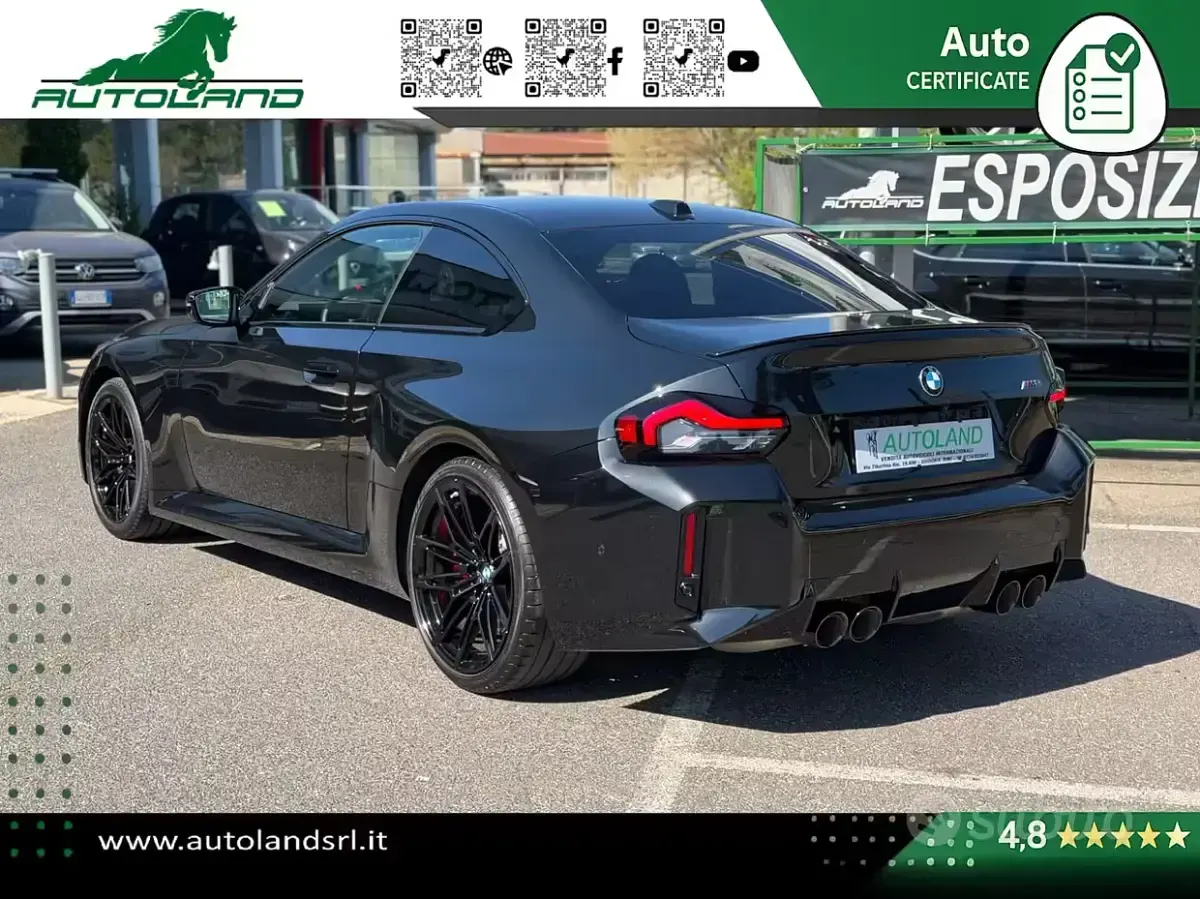 Usata BMW M2 Comfort Edition 480 CV (353 kW) 2025 Nero Coupé