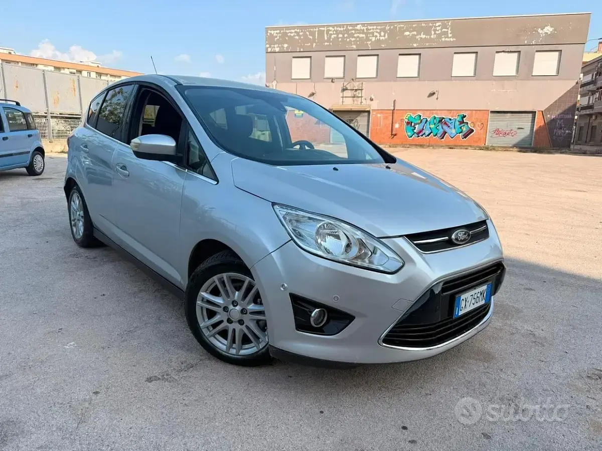 Usata Ford C-MAX Titanium 116 CV (85 kW) 2013 Grigio Monovolume