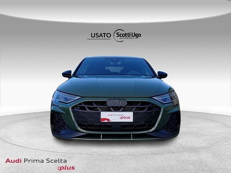 Begagnad Audi A3 Sportback S-Line 150 HK (110 kW) 2025 Grön Halvkombi