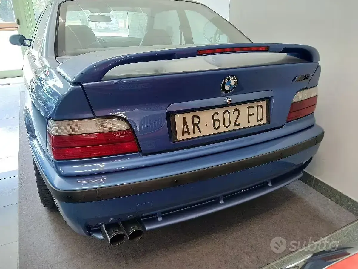 Usata BMW M3 321 CV (236 kW) 1997 Blu/azzurro(met.) Coupé