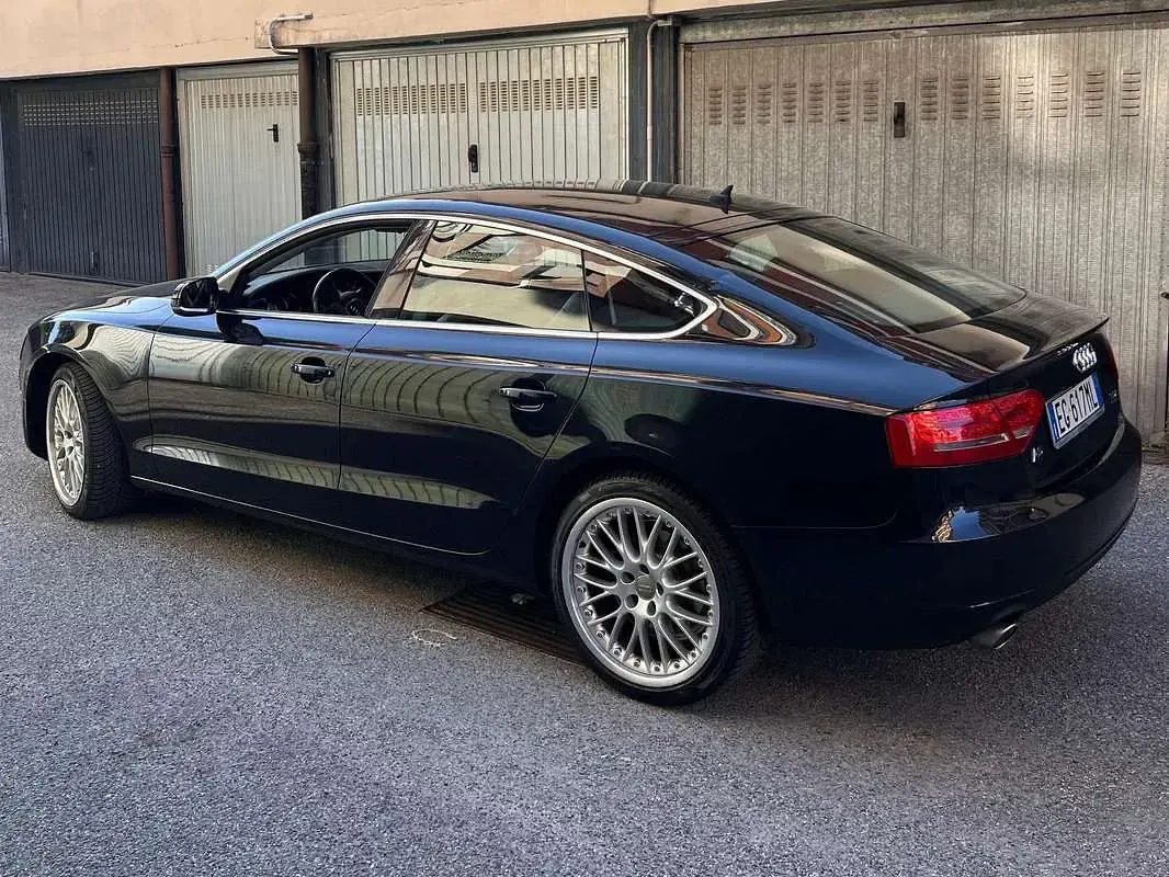 Usata Audi A5 Sportback Ambiente 239 CV (175 kW) 2011 Nero Utilitaria