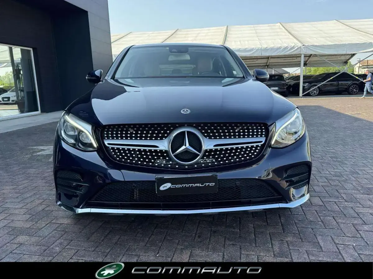 Usata Mercedes GLC250 Premium 204 CV (150 kW) 2018 Blu SUV