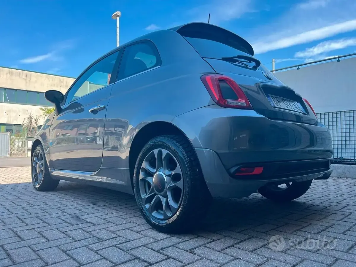 Usata Fiat 500 69 CV (50 kW) 2021 Grigio Berlina