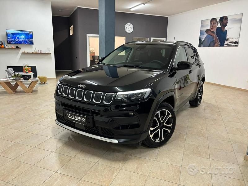 Usata Jeep Compass Limited 130 CV (95 kW) 2022 Nero SUV