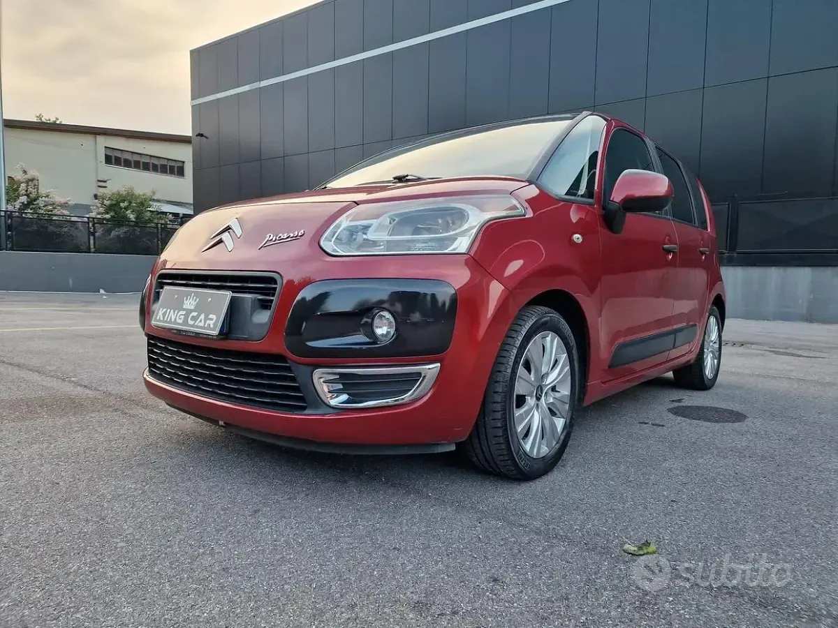 Usata Citroën C3 Picasso Exclusive 95 CV (69 kW) 2010 Rosso Monovolume