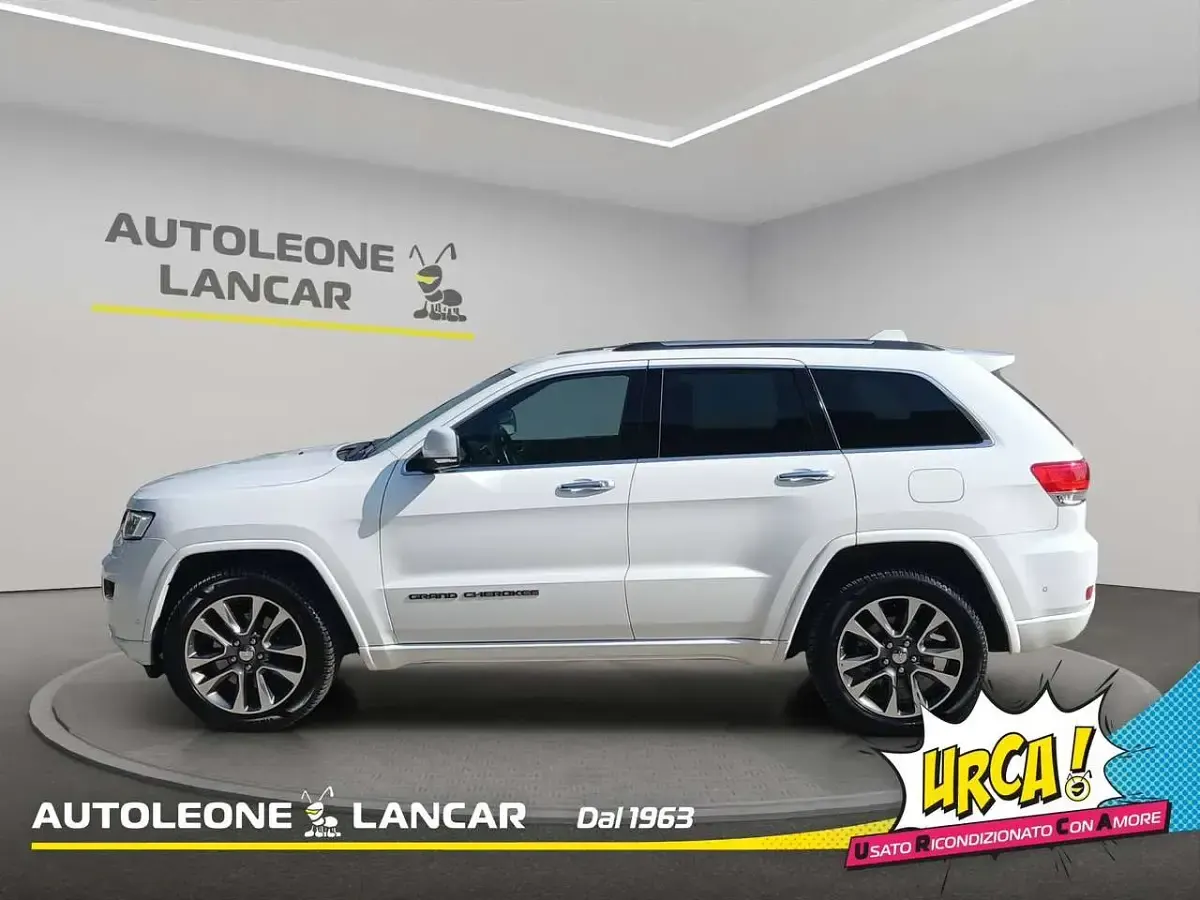 Usata Jeep Grand Cherokee Overland 250 CV (183 kW) 2017 Bianco SUV