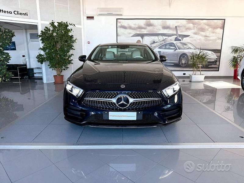 Usata Mercedes CLS400 Premium Plus 339 CV (249 kW) 2020 Blu Coupé