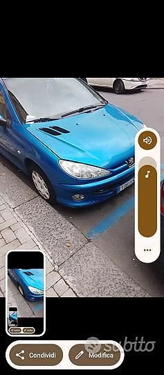 Usata Peugeot 206 2005 Blu Berlina