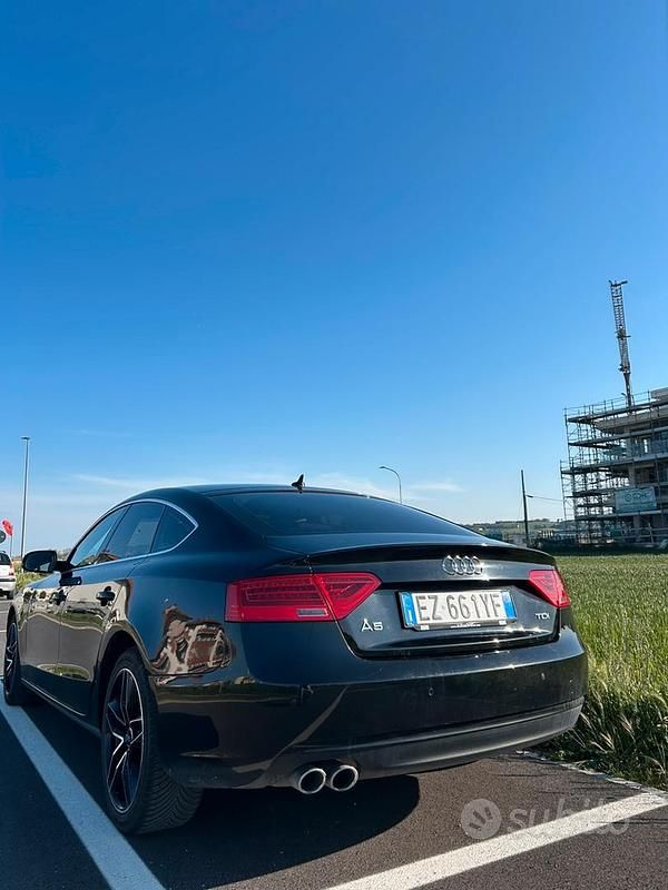 Usata Audi A5 Sportback Design 150 CV (110 kW) 2015 Nero Utilitaria