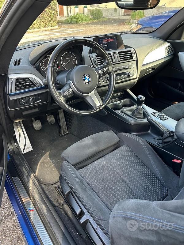 Usata BMW 218 M Sport 143 CV (105 kW) 2014 Blu Coupé
