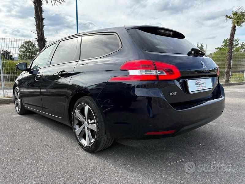 Usata Peugeot 308 Allure 131 CV (96 kW) 2019 Nero Station wagon