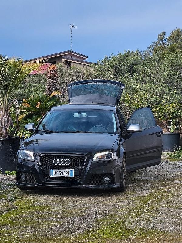 Usata Audi A3 2008 Nero Utilitaria