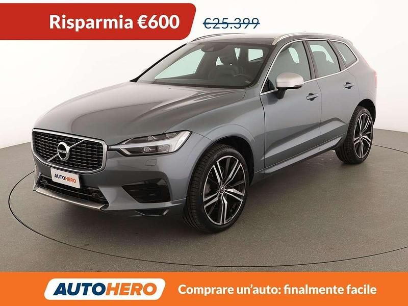 Usata Volvo XC60 R-Design 250 CV (183 kW) 2018 Grigio SUV