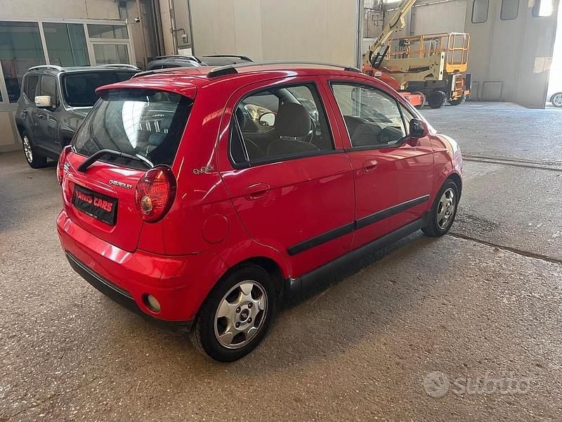 Usata Chevrolet Matiz 51 CV (37 kW) 2008 Rosso Utilitaria