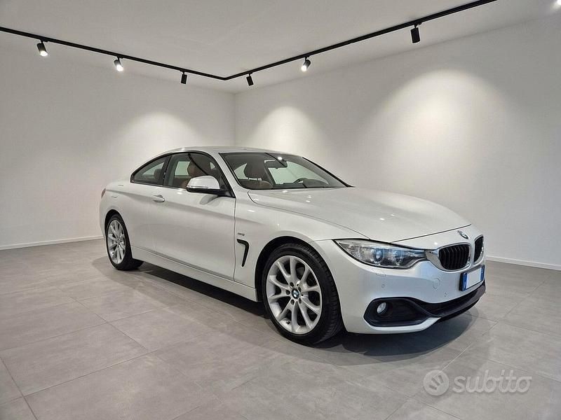 Usata BMW 420 Sport Line 258 CV (189 kW) 2016 Bianco Coupé