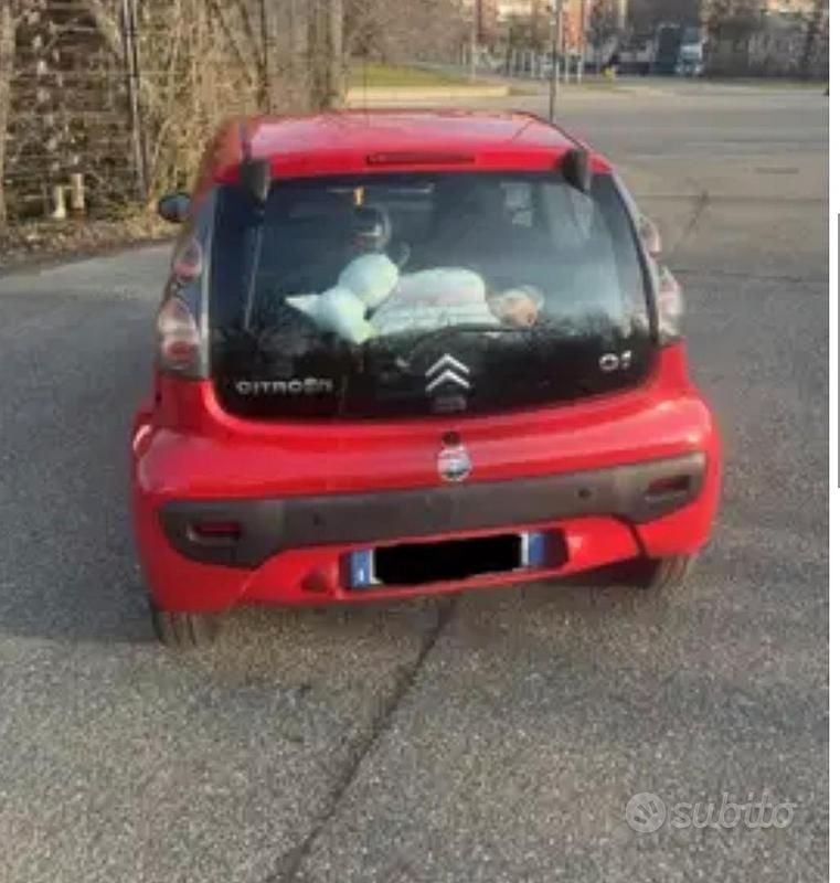 Usata Citroën C1 68 CV (50 kW) 2008 Rosso Utilitaria