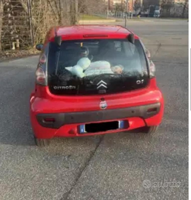 Usata Citroën C1 2008 Rosso Utilitaria