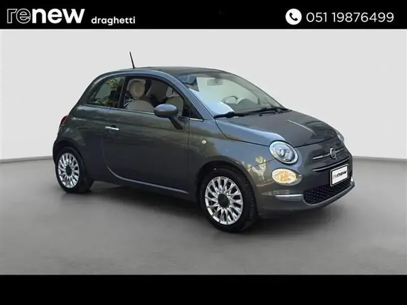 Usata Fiat 500 Lounge 69 CV (50 kW) 2017 Grigio Utilitaria