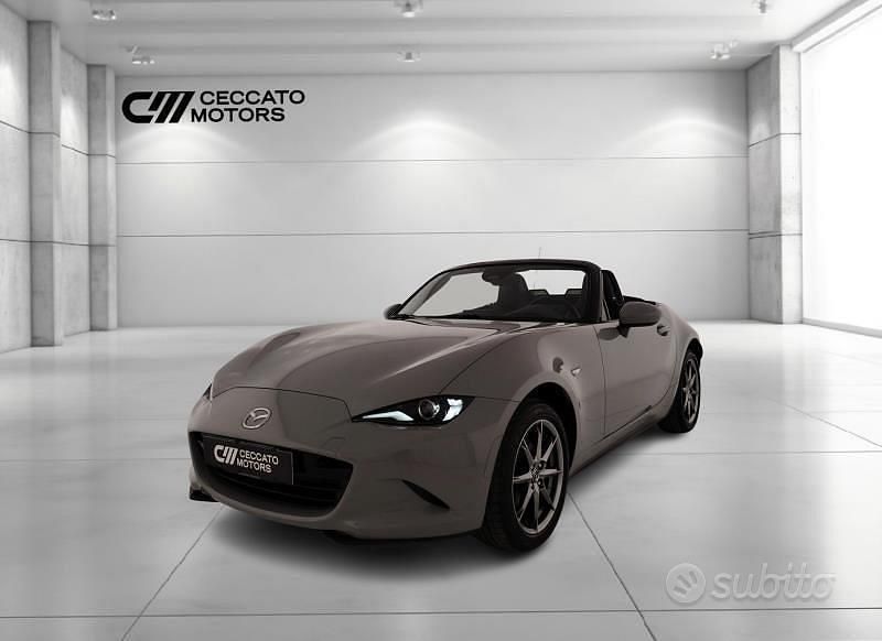 Grigio Usata 2025 Mazda MX5 Exclusive-Line Cabrio | 30.600 € (Buon prezzo) - Immagine 1/4