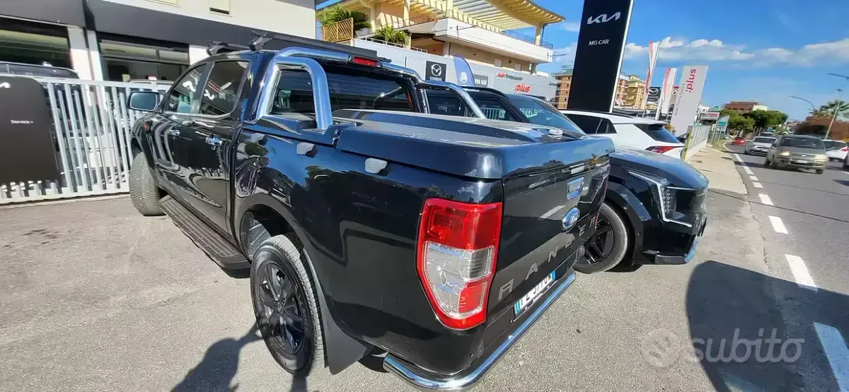 Usata Ford Ranger XLT 160 CV (117 kW) 2019 Nero Pick-up