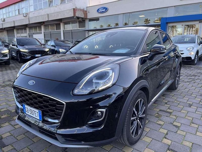 Usata Ford Puma Titanium 124 CV (91 kW) 2021 Nero metallizzato SUV