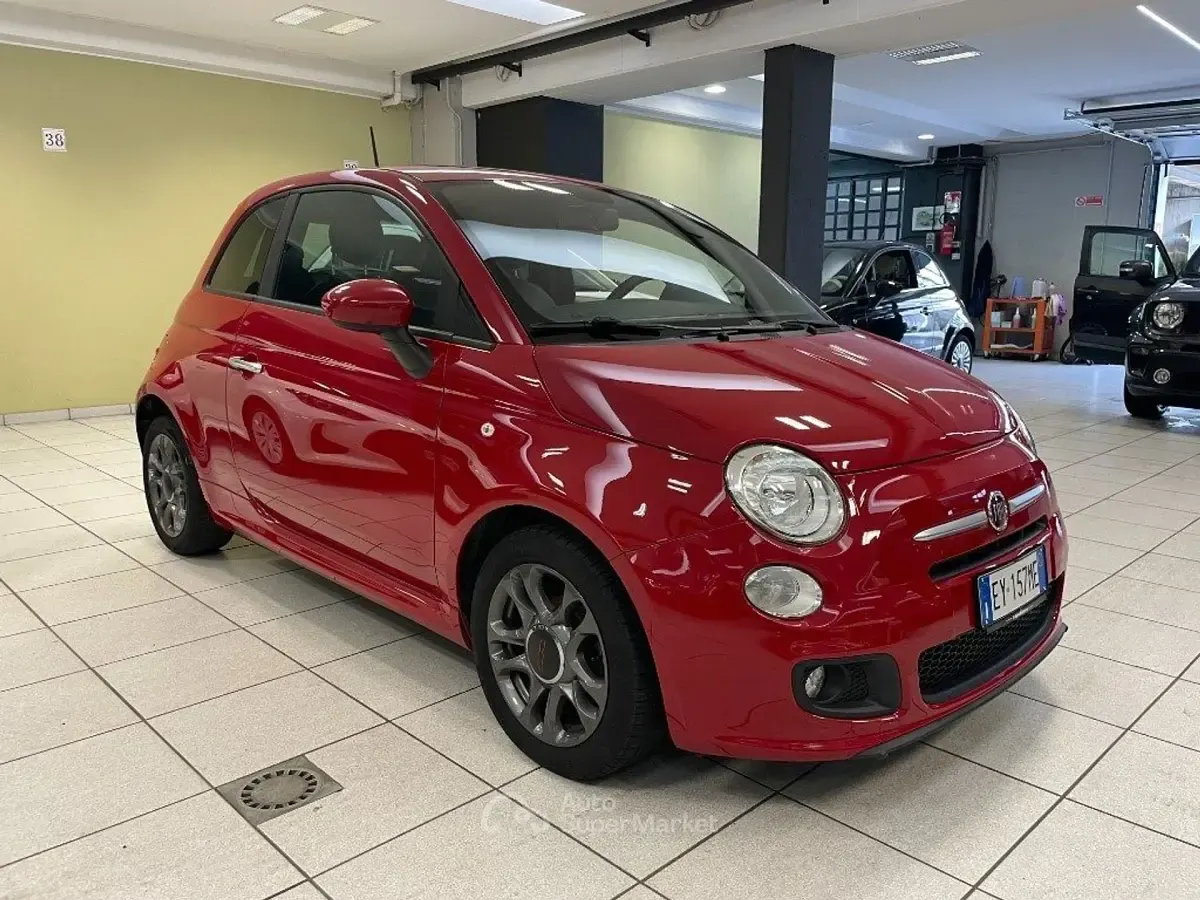 Usata Fiat 500 S 69 CV (50 kW) 2015 Gray Berlina