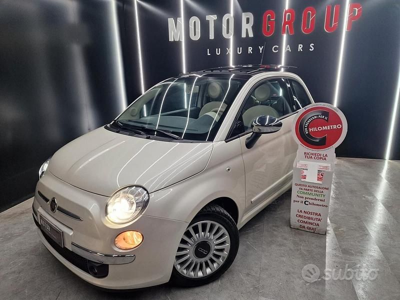Usata Fiat 500 86 CV (63 kW) 2011 Bianco Berlina