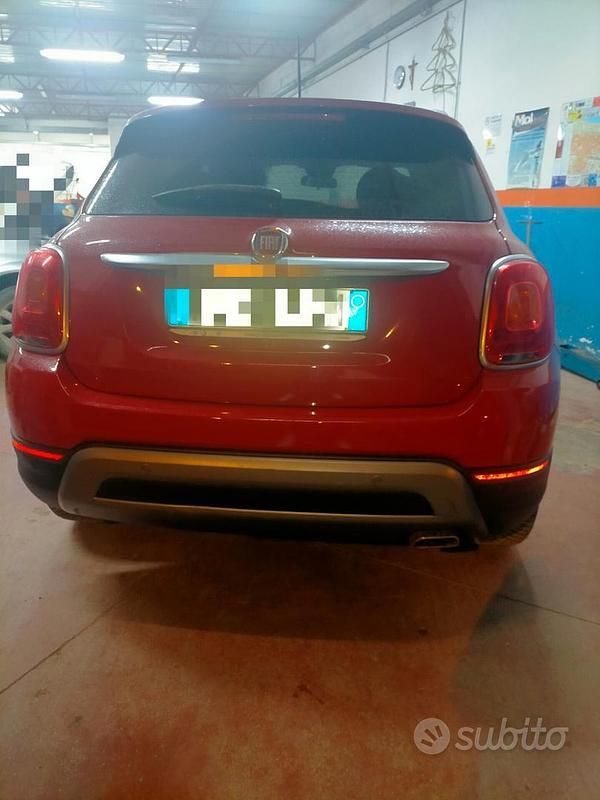 Usata Fiat 500X Cross 120 CV (88 kW) 2016 Rosso SUV
