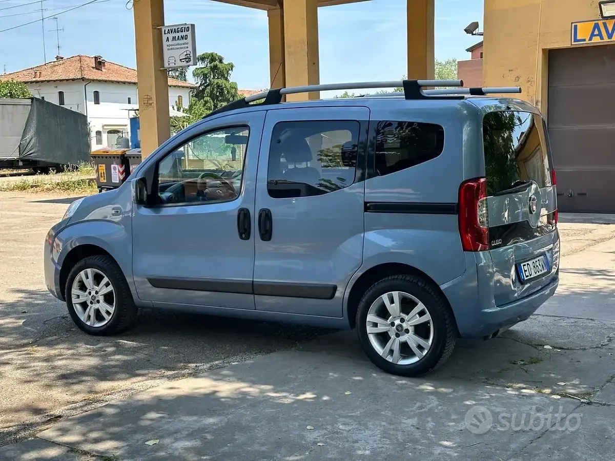 Usata Fiat Qubo Dynamic 70 CV (51 kW) 2010 Blu Monovolume