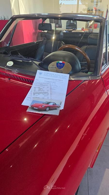 Usata Alfa Romeo Spider 106 CV (77 kW) 1992 Rosso Cabrio