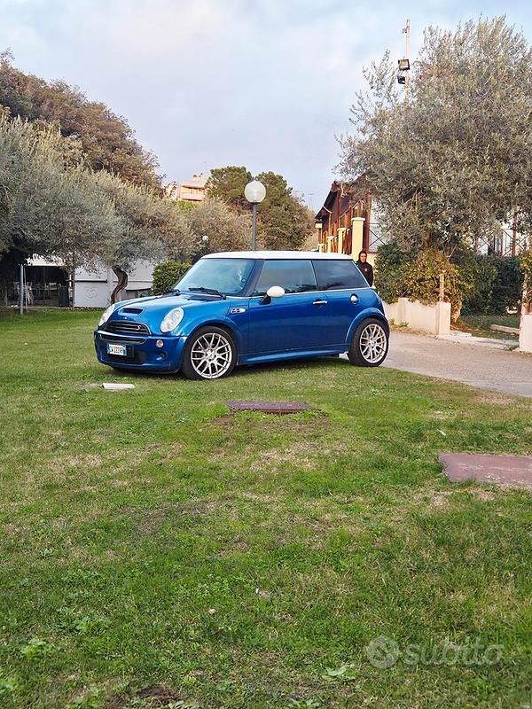 Usata Mini Cooper S 170 CV (125 kW) 2005 Blu Utilitaria