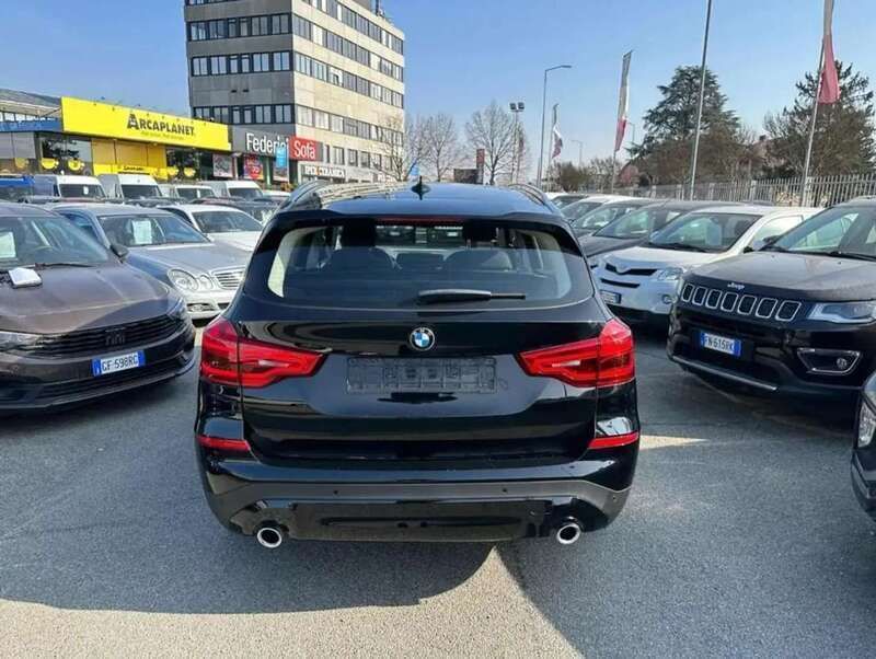 Usata BMW X3 Advantage 190 CV (139 kW) 2019 Nero SUV