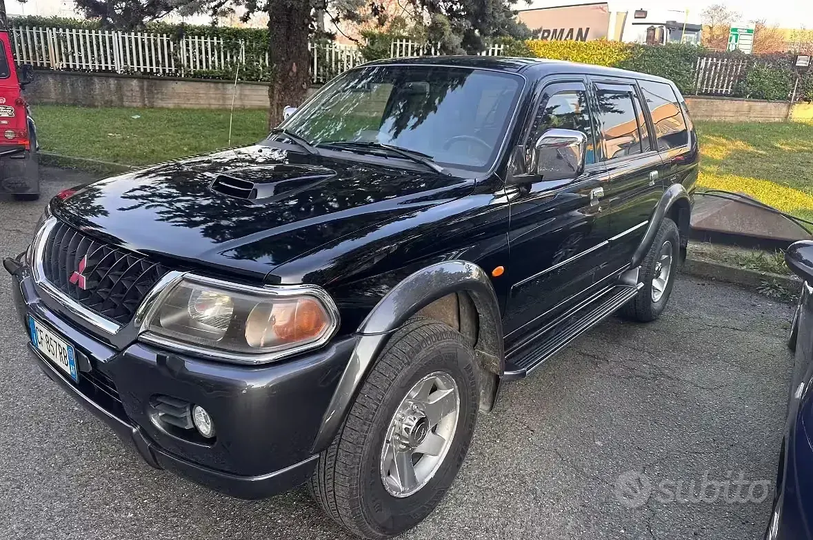 Usata Mitsubishi Pajero Sport 115 CV (84 kW) 2004 Nero SUV