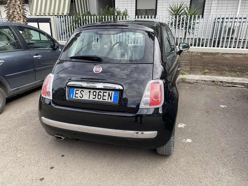 Usata Fiat 500 Lounge 69 CV (50 kW) 2013 Nero Utilitaria