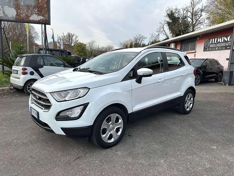 Bianco Usata 2019 Ford Ecosport Titanium SUV | 10.800 € (Buon prezzo) - Immagine 1/4