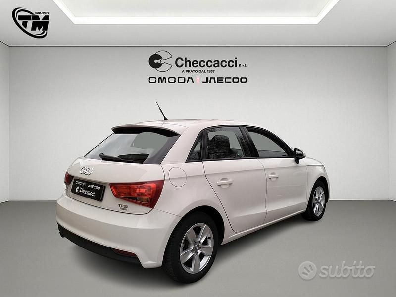 Usata Audi A1 Sportback Sport 95 CV (69 kW) 2015 Bianco Utilitaria