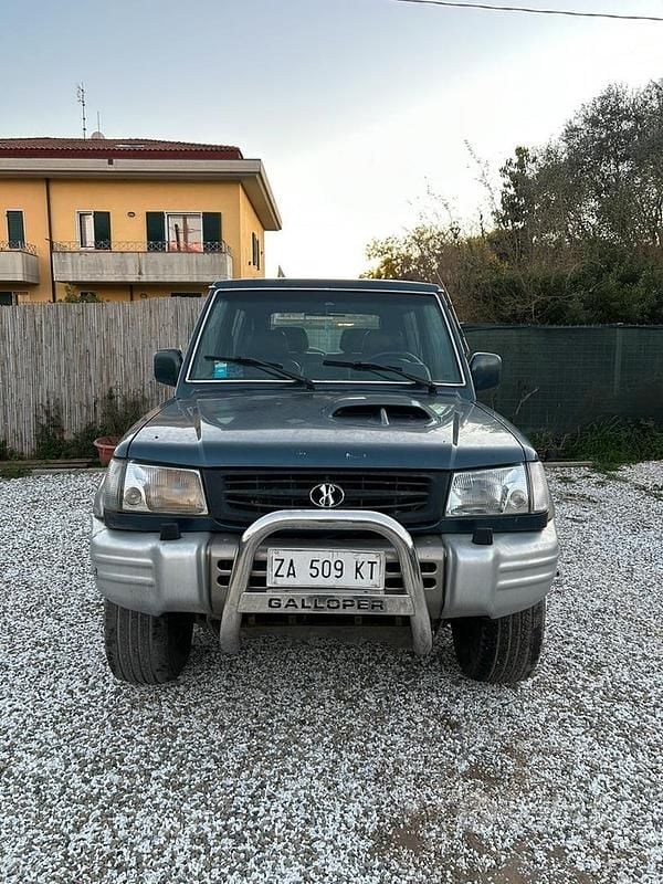 Usata Hyundai Galloper 100 CV (73 kW) 1998 Blu SUV