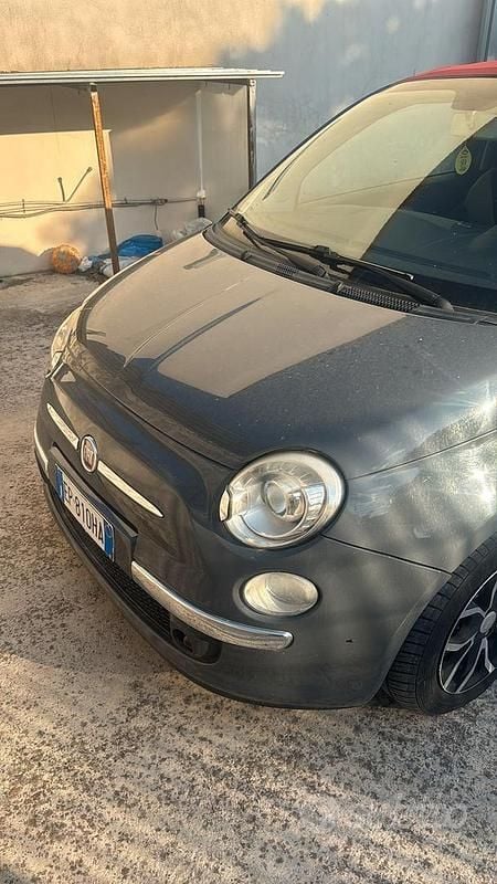 Usata Fiat 500 75 CV (55 kW) 2013 Grigio Cabrio