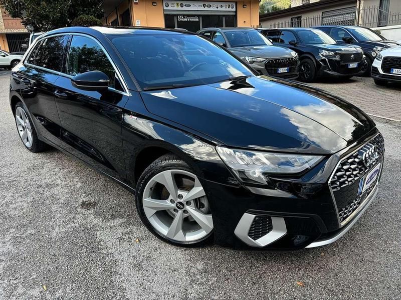 Usata Audi A3 S-Line 116 CV (85 kW) 2021 Nero Berlina