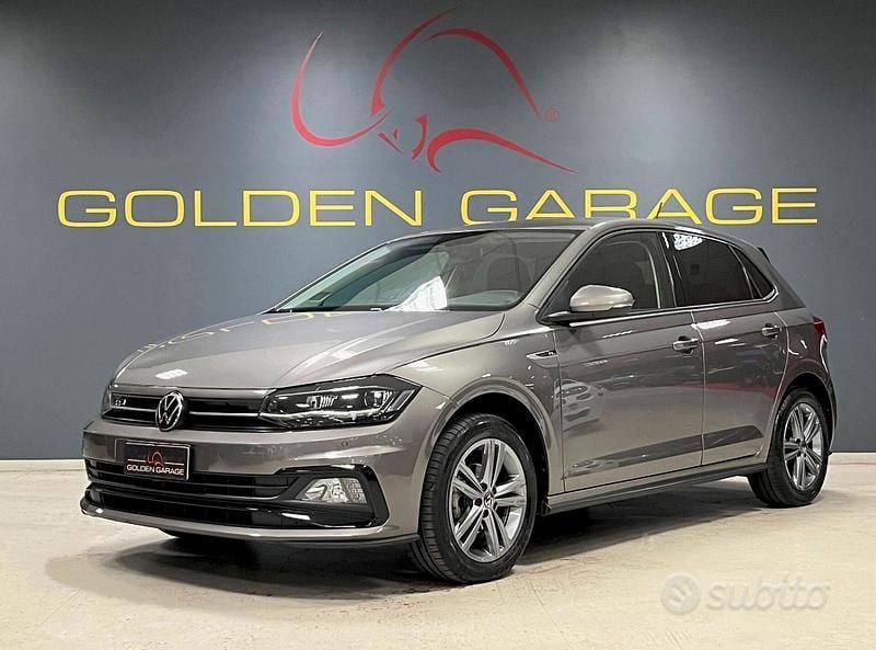Grigio Usata 2021 VW Polo R-line Tre volumi | 16.900 € (Buon prezzo) - Immagine 1/4