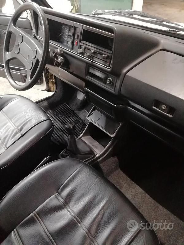 Usata VW Golf Cabriolet 112 CV (82 kW) 1985 Bianco Cabrio